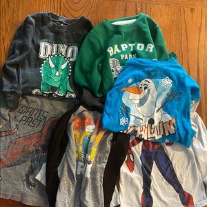 Boys size 3t long sleeve shirts